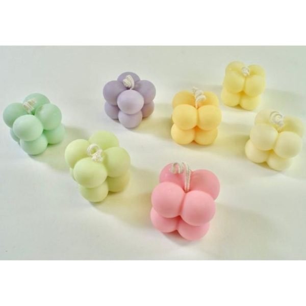 Mini Bubble Candle (2 piece)