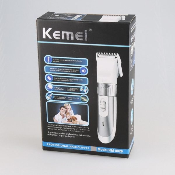 KEMEI KM-9020 Professional Electric Rechargeable Cordless Hair Clipper