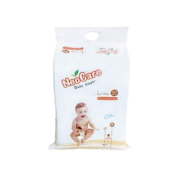 Neocare Belt System Baby Diaper L (7-18 kg) - 50 pcs