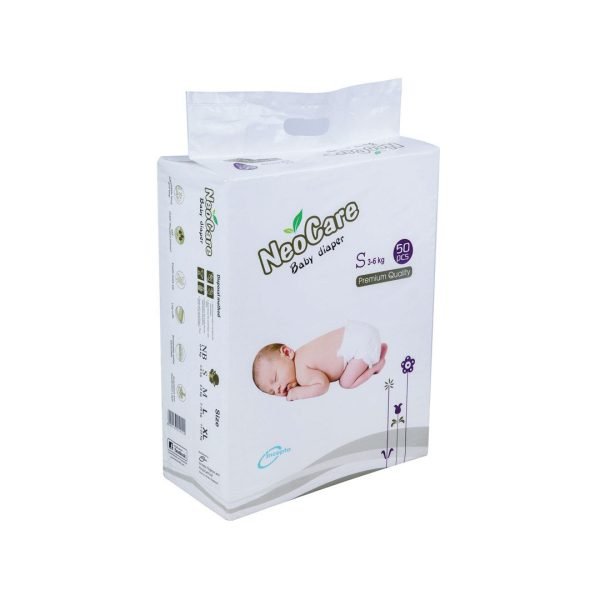 Neocare Belt System Baby Premium Diaper S (3-6 kg) - 50 pcs