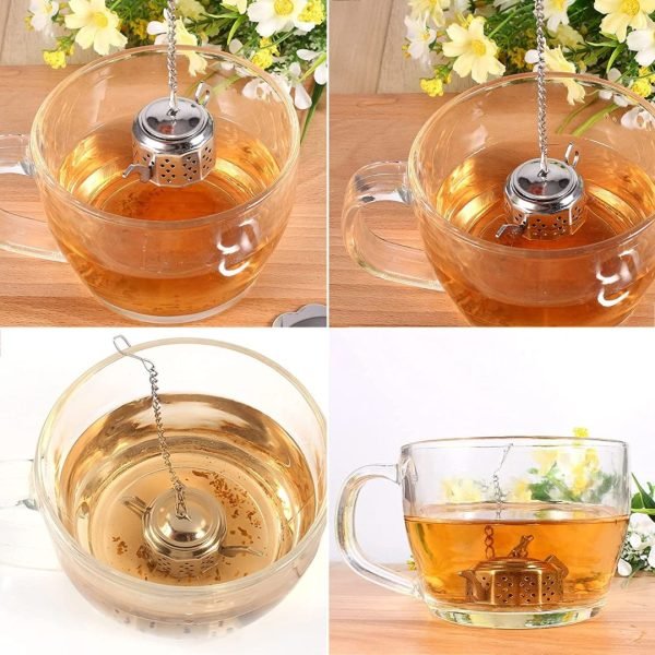 Teapot Shape Stainless Steel Tea Filter