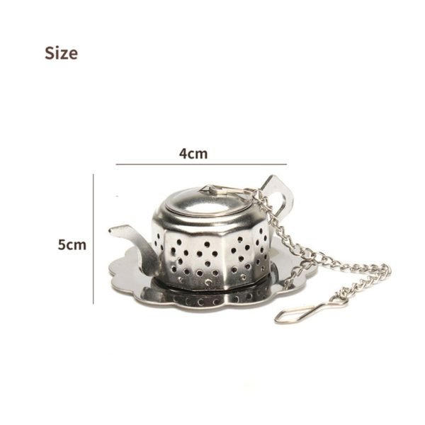 Teapot Shape Stainless Steel Tea Filter