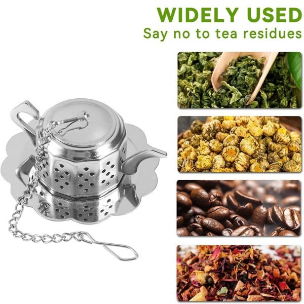 Teapot Shape Stainless Steel Tea Filter