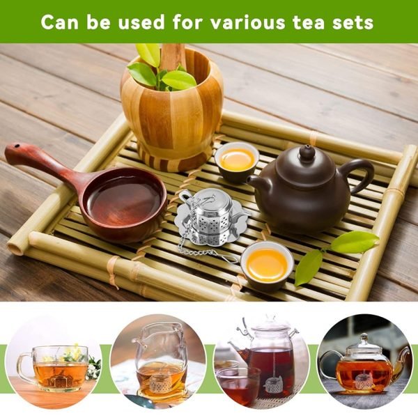 Teapot Shape Stainless Steel Tea Filter