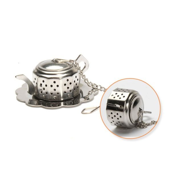 Teapot Shape Stainless Steel Tea Filter