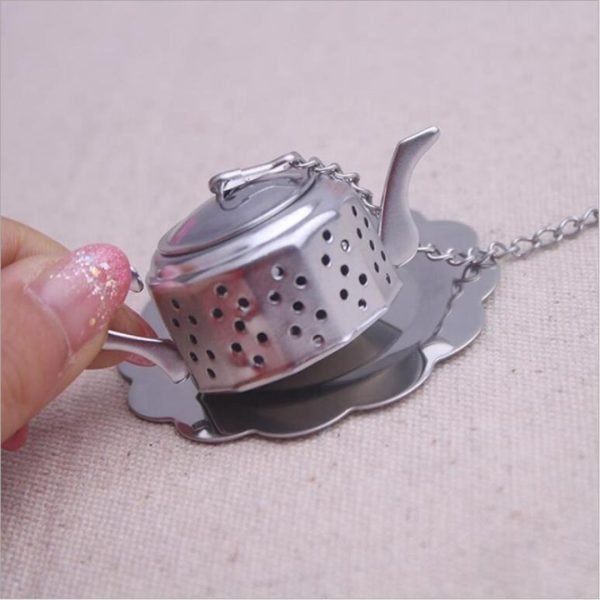 Teapot Shape Stainless Steel Tea Filter