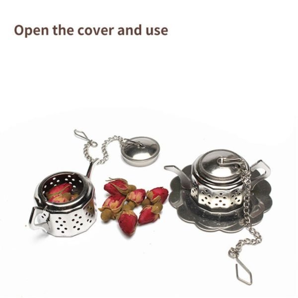 Teapot Shape Stainless Steel Tea Filter