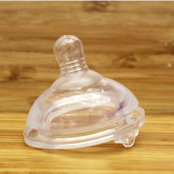 Silicone Feeding Nipple (Pur) 2 Pcs