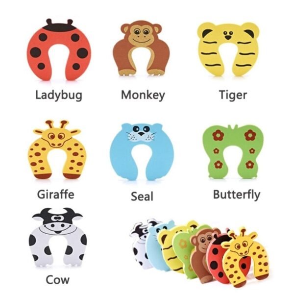 Baby Safety Door Stopper / Protector (5 Pcs Set)