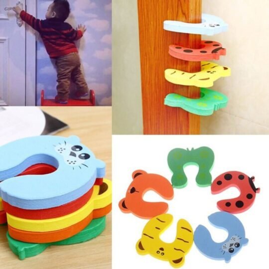 Baby Safety Door Stopper / Protector (5 Pcs Set)